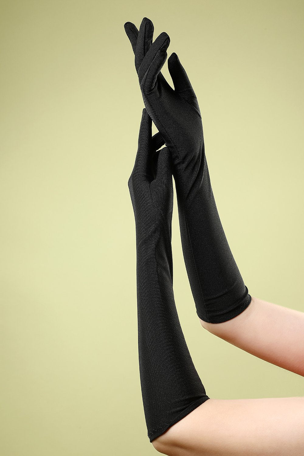 Black Party Gloves