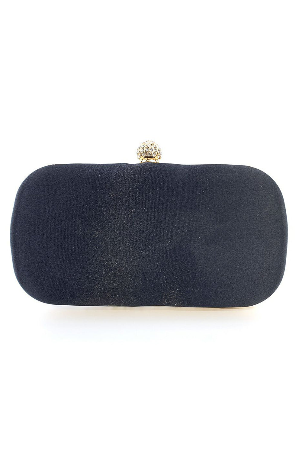 Black Beaded Evening Clutch Bag